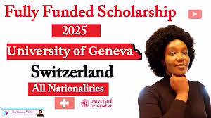 illustrating University of Geneva Excellence Scholarship